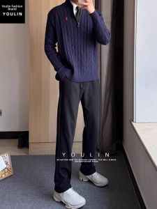 YOULIN | American Black Cleanfit Lightweight and Quick-Dry Water-Resistant Trousers