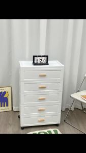 Drawered Thick Storage Box Bedside Organizer Large