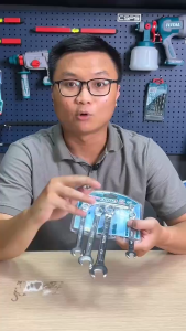 Bộ 6 cờ lê vòng miệng TOTAL THT102266 thép CR-V siêu cứng kích thước 8-17mm được làm chống chống gỉ