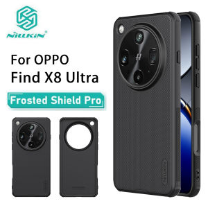 For OPPO Find X8 Ultra Phone Case Nillkin Super Frosted Shield Pro Hard PC+TPU Shell Shockproof Back Cover