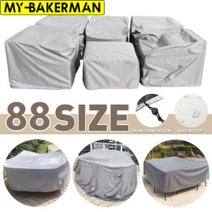 Patio Furniture Covers Waterproof Patio Furniture Set Cover Outdoor Sectional Sofa Set Cover Patio Table and Chair Set Cover