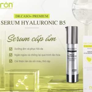 Serum HA B5 Ron Dr.Caso+/ Serum siêu cấp ẩm sáng da Hya-B5 50ml