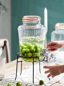 YOGEHOME | Sealed Juice Dispenser with Tap Large Capacity