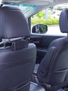 OATSBASF Có Thể Điều Chỉnh Gối Tựa Đầu Giá Đỡ Máy Tính Bảng Xe Tựa Lưng Máy Tính Bảng Xe Ghế Sau Điện thoại cho 4.7-12.9"