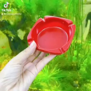 gạt tàn thuốc nhựa Melamine FATOCA màu ngẫu nhiên ( mẫu mới)