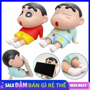 Kệ Đỡ Điện Thoại Cậu Bé Bút Chì Shin Chan Dễ Thương - Giá Đỡ Điện Thoại  Máy Tính Bảng Dùng Xem Phim  Livestream Học Online Để Bàn Đa Năng Tiện Lợi