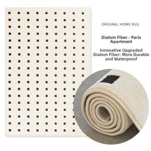 ZHUOYI | Waterproof Stain-resistant Easy-care Luxury Home Rug