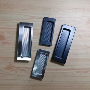 Tajima Modern 0964 115mm Flush Handle for Sliding Door Pull Handle (Stainless Finish) (2 Pieces)