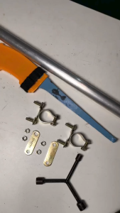 SEPASANG KLEM PENGIKAT EGREK SAWIT FULL BESI TANPA BELAH GALAH DAN MUDAH BONGKAR PASANG COD