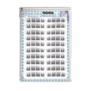 U-Shaped Segmented Fake Eyelashes Resuable Friendly to lazy Soft Cluster Eyelash Extensions For Korean Kpop Girl Eye Makeup Tool