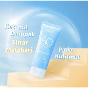 Wardah Uv Shield Aqua Fresh Essence SPF 50 PA+++ Sunscreen Wajah Anti Gosong UV