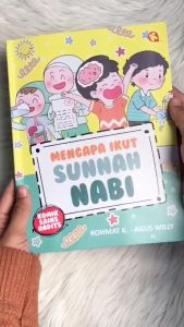 Buku Komik Mengapa Ikut Sunnah Nabi Versi Anak Penerbit Al Kautsar Kids Full Colour Bergambar Buku Cerita Islam Berwarna Buku Pendidikan Agama Untuk Anak - Lazada