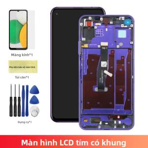 Màn Hình LCD 6.26  + Bộ Số Hóa Màn Hình Cảm Ứng Thay Thế Cho Huawei Nova 5T YAL-L21 L61A L71A Có Khung Điện Dung IPS Điện Thoại Di Động Một Phần
