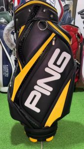 (Tặng bàn chải vệ sinh gậy) Túi gậy golf PING túi gậy PING túi gậy golf PU siêu nhẹ chống thấm nước .