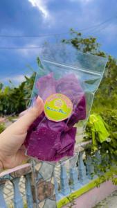 KERIPIK UBI JALAR UNGU PROMO 4.000 COD KEMASAN STANDING POUCH//CEMILAN MURAH//KERIPIK RENYAH//CEMILAN KEKINIAN