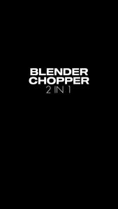 BLENDER CHOPPER FINITO Food Chopper Kaca 2 in 1 Multifungsi Food Processor 2.5 Liter Daya Kuat  Garansi 1 Tahun