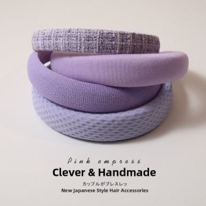 PINK EMPRESS | Stylish Purple High Top Hair Band