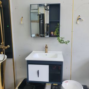 Tủ lavabo hợp kim nhôm nhà tắm -60cm