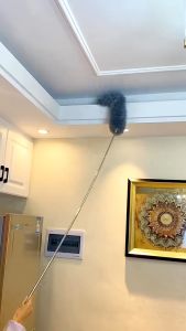 Chổi Quét Trần Nhà Gấp Gọn Cán Dài 2.8M Quét Bụi Mạng Nhện Đa Năng Vô Cùng Tiện Lợi -HAUSE