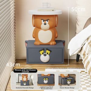 RUIDEDAN | Creative Home Bedside Table for Kids