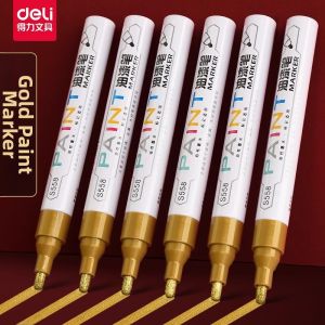deli | Waterproof Greaseproof Non-fading Marker Pen
