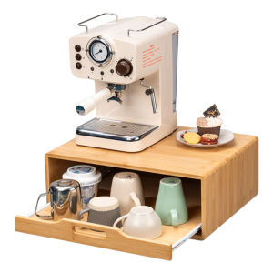 zhuting | Heightening Drawer Type Storage Coffee Machine Stand