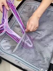 Travel Foldable Hangers Portable Drying Rack Space Saving Ultra Light Random Color Multi Functional Business Trips