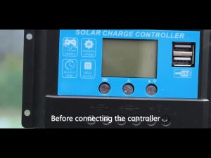 Original PWM Solar charge controller solar Controller charger 12V 24V 60A 30A 20A 10A Solar Regulator PWM Battery Charger LCD Display Dual USB 5V Output