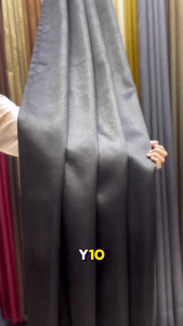 lilac.curtain - Y10 Yasmine Hotel-grade Blackout Curtain / Ready Made / Soft-touch / Linen Texture Hook Eyelet (170cm-400cm)
