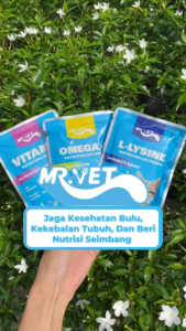 Mr. Vet Wet Food Kucing Pouch 70g Makanan Basah Saset