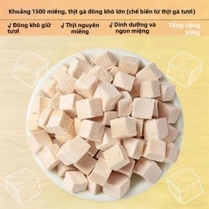 ZHUCHONG | Thức Ăn Dinh Dưỡng Từ Thịt Gà Sấy Khô