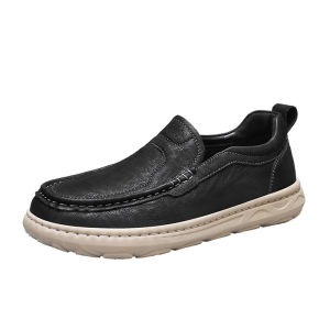 NUDANLAI | Breathable Soft Bottom Slip-On Mens Loafers