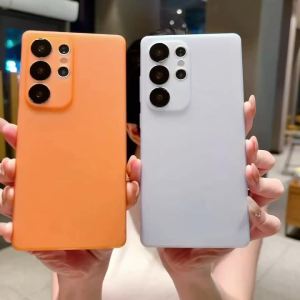 Slim Soft Silicone Matte Transparent Phone Case  For Samsung S26 S25 S24 FE S23 Ultra Plus A17 A07 A56 A36 A26 A16 A55 TPU Cover