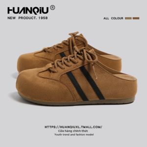 HuanQiu | Dép Mules Đế Dày Mềm Mới Cho Mùa Thu