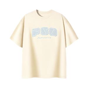 PSO Brand Quick Dry Cool Feeling Short Sleeve T-Shirt for Men And Women Couple Tops Cotton Polyester Blend Knitted Material