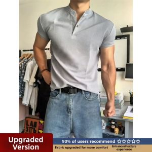 LIUBU | Breathable Slim Fit Stylish Polo Shirt T-Shirt