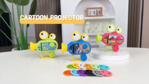 Đồ chơi Toy máy quay phim chiếu hình 12 chủ đề 96 hình giúp bé khám phá thế giới