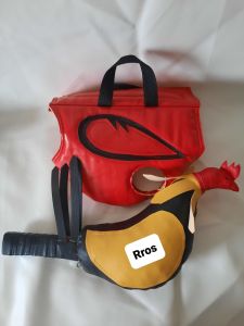 Dummy cock & catch bag