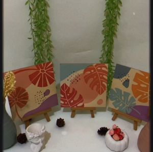 Hiasan Dinding Minimalis Abstrak & Pajangan Rumah Aesthetic Kekinian