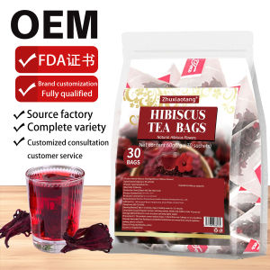 Hibiscus sabdariffa Tea (Hibiscus Flower Tea Roselle Flower Herbal Tea)