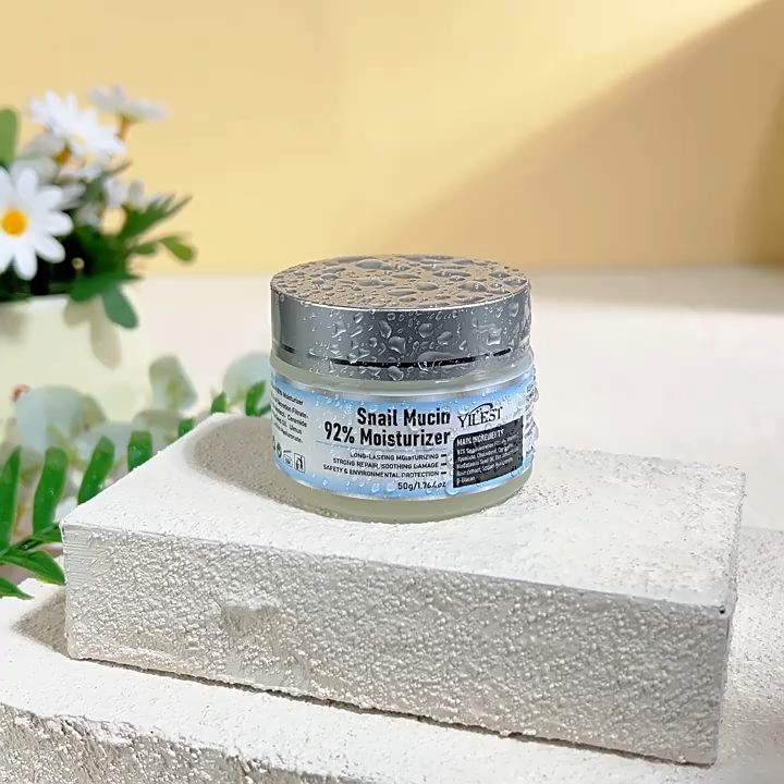 thumbnail image 2 of REVANEL Snail Mucin 92% All-in-One Repairing Cream – 1.69 Fl Oz, Scented With Jasmine & Rose 2 of 5
