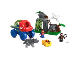 LEGO Spidey 11199 Team Spidey Dino Crawler Rescue (136 Pieces) Building Blocks for Kids (4 Tahun+)