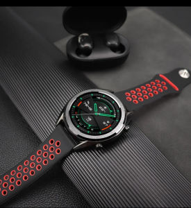 20mm/22mm Strap Two-Tone Breathable Silicone Band for Huawei/Amazfit/Xiaomi/Samsung/Garmin Watch