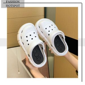 LKShoes Best Seller 🚨 รองเท้าแตะพื้นหนา รองเท้าหัวโตลำลองน่ารัก กระบวนการคุณภาพ ใส่ได้ทุกเทศกาล พื้นผิวที่กันลื่น รีบมาตำกันนะไอ้ต้าว