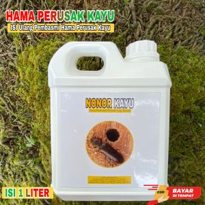 Spray Pembasmi Rayap Kayu | Teter Kayu | Nonor Kayu | Lebah Kayu | Kutu Kayu | Kumbang Pengebor Kayu | 100% Ampuh | ISI 1 LITER | 1 LITER GRATIS 250ML |1 LITER GRATIS 500ML