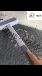 HOME + HOUND Window Wipe Screen Brush Double Sided Wet And Dry Dual Use Glass Cleaning Hair Sweep Dust Broom Household Cleaning Tool