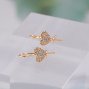 Hyl Jewelry 376E Anting Titanium Wanita Anti Karat Dan Anti Luntur Asli Dewasa Panjang Silver Jewerly Ori Tidak Selamanya Tusuk Emas Muda