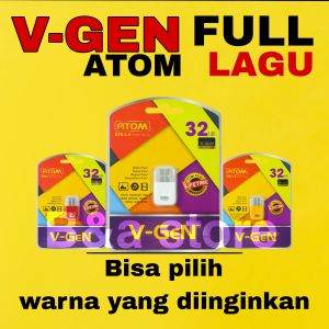 FLASHDISK V-GEN 32GB BONUS LAGU HITS MP4 MP3 FULL