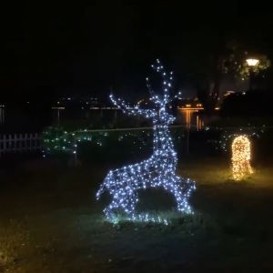 Solar Lights Outdoor Waterproof 30M 300Led Led Light Fairy Lights Party Hari Raya Decoration Christmas Light