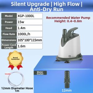 Sunsun | Water Changing Submersible Pump for Aquarium Turtle Tank with Bottom Suction and Silent Operation